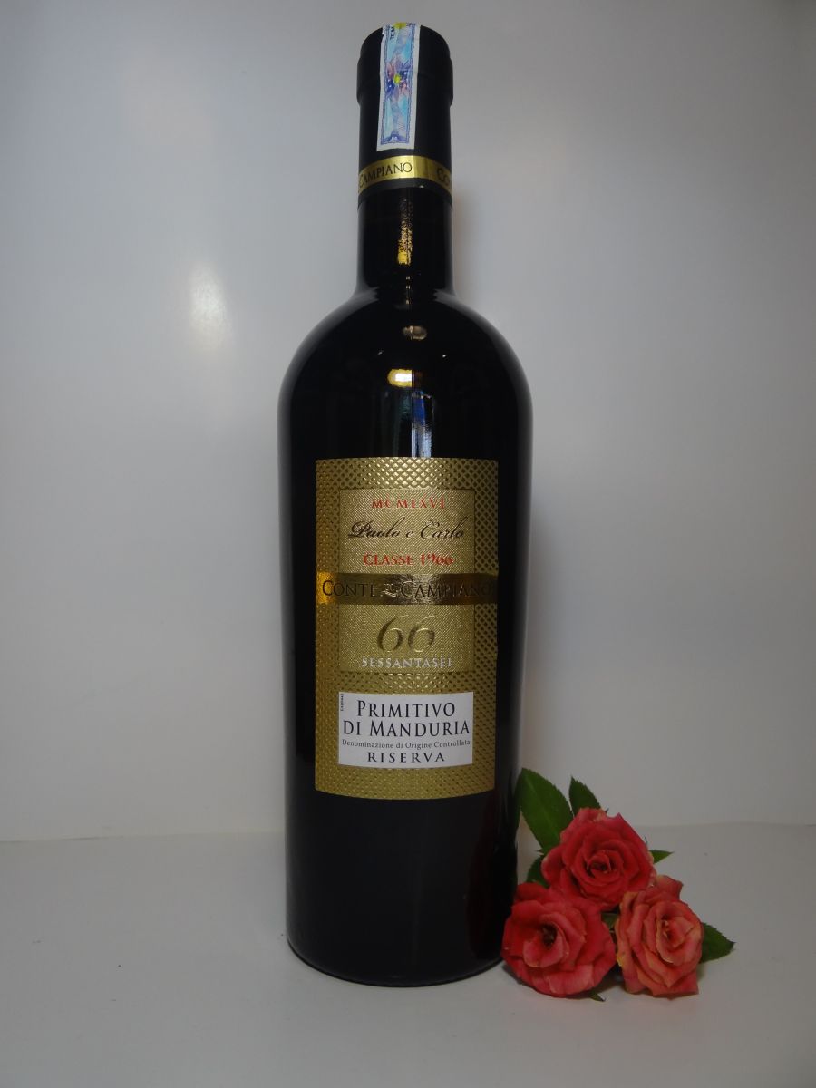 Rượu vang Ý Conte di Campiano 66